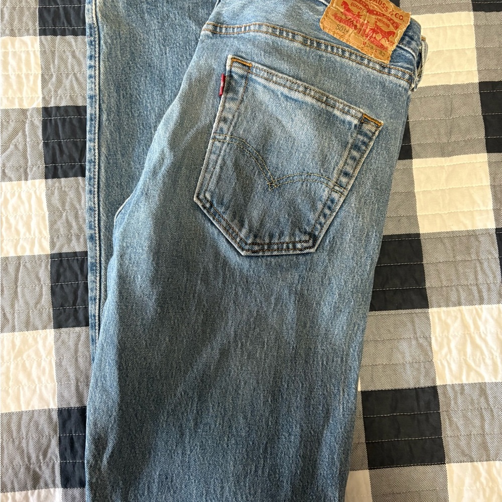 Levi's Light Blue 501 Jeans